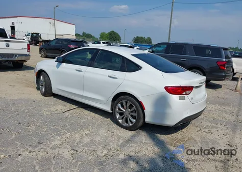 2015 Chrysler 200 S из США, поврежденный, VIN 1C3CCCBB8FN573118